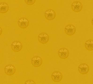 Versace Designer Barock Vliestapete Vanitas 348624 Gold / Kupfer - Design Tapete - Lu