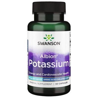 Albion Complexed Potassium, 99mg - 90 caps