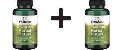 2 x Swanson Bavarian Herbal Bitters - 120 caps