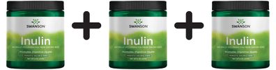 3 x Swanson Inulin Powder - 227g