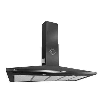 Gurari GCH C 147 BL 120 Dunstabzugshaube 120cm 1000m³/h Wandhaube Schwarz