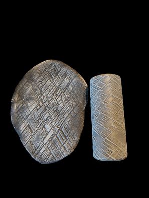 Strukturrolle Texture roll sci-fi Boden für Tabletop und Modellbau 7cm Höhe