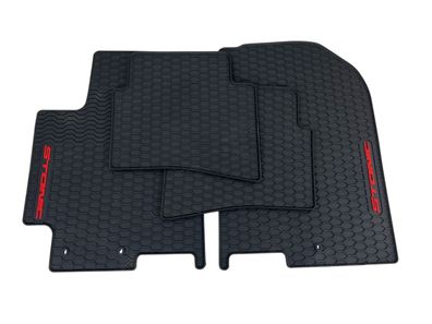 Original Kia Stonic YB Gummimatten Fußmatten Gummi schwarz rot Allwetter 4 tlg