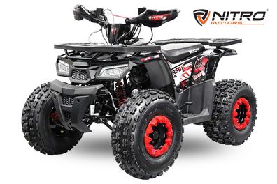 Nitro Motors Rocco RS8-A Midi Quad 125cc 8 Zoll Automatik 4 Takt E Start LED