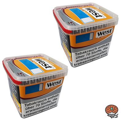 West Yellow Tabak / Volumentabak Box 2x 235g