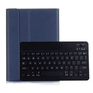 2in1 Set Bluetooth Tastatur in Schwarz mit Beleuchtung + Hülle für Samsung Galaxy Tab