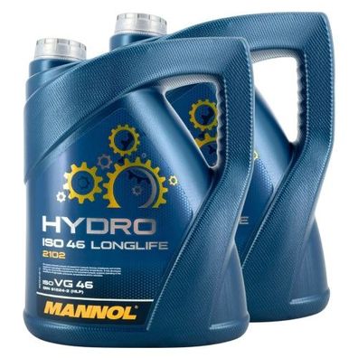 Mannol Hydro ISO 46 Longlife 2x5 Liter