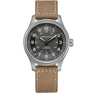 Hamilton - H70545550 - Khaki Field Titanium Automatische Ladung | 42mm | H70545550