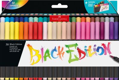 Faber-Castell Filzstift Black Edition 50er SET