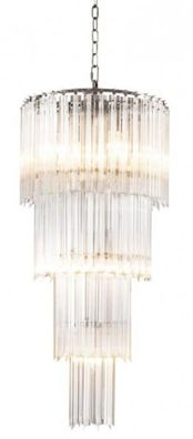 Casa Padrino Luxus Hängeleuchte - Luxus Restaurant Hotel Beleuchtung