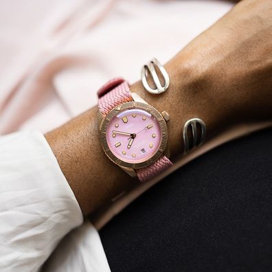 Oris - 7337777713158-0731904bs - Differenz sechzig -Five 'Cotton Candy'