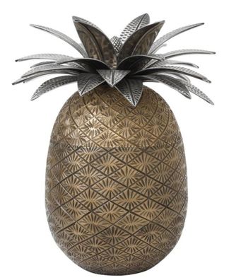 Casa Padrino Luxus Dekoration Ananas 16 x H. 28 cm - Designer Hotel Restaurant Deko