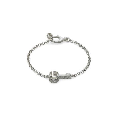 Gucci - YBA632207002 - 925 Silber Pfund - Armband in Sterlingsilber mit Doppelg und S