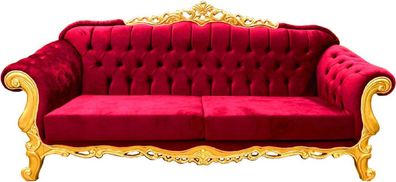 Casa Padrino Luxus Barock Sofa - Verschiedene Farben - Prunkvolles handgefertigtes Wo