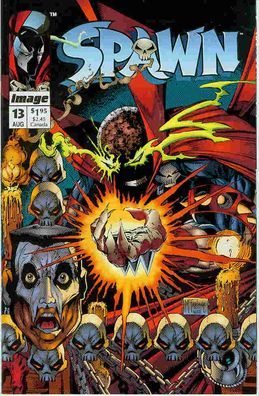 Spawn # 13 (Todd McFarlane, Walter Simonson poster) (USA, 1993)