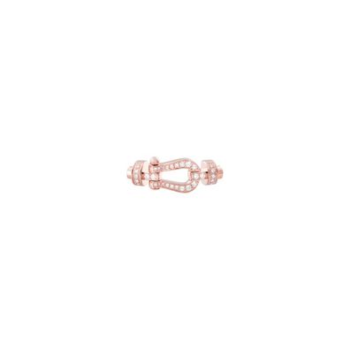 Fred - 0B0074 - Kraft 10 Schnalle in Roségold- und Mittelmodelldiamenten erzwingen