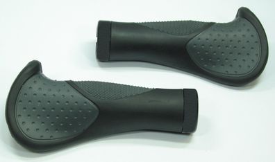 ergonomische Fahrradgriffe DeLuxe Schraubbefestigung lang / lang