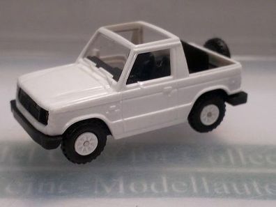 Mitsubishi Pajero Cabrio SUV 4x4 Geländewagen weiß 1:87 Rietze