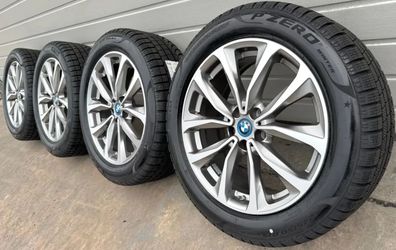 4x Original BMW X3 G01 X4 G02 19 Zoll Winterräder V Speiche 692 6877326 DOT25 NEU