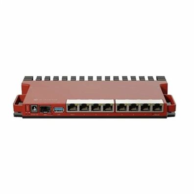 Router Mikrotik L009UIGS-RM Schwarz Rot RJ45 PoE x 1 USB x 1