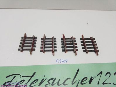 Märklin H0 AC 2208 4x Gerades K-Gleis / 35,1 mm / Farbe, Kleber