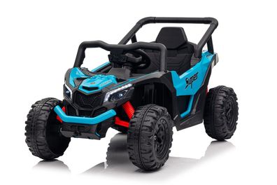Super UTV Elektro Kinderauto 4x35W Allrad 12V 7Ah EVA Reifen 2.4G RC LED MP3 USB