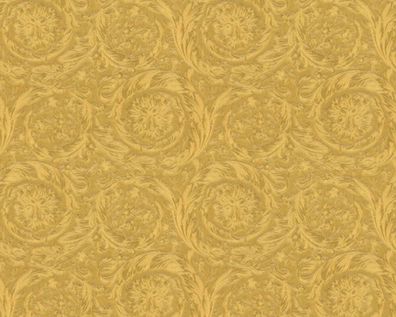 Versace Designer Barock Vliestapete IV 36692-3 - Gold Metallic - Design Tapete - Hoch