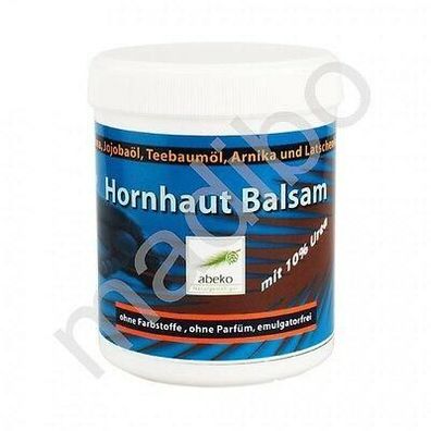 4,45 Euro pro 100ml abeko Hornhaut Balsam 200 ml enthält 10% Urea ohne Farbstoffe, oh