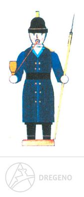 Rauchmann Feuerwehrmann H=ca 20 cm NEU Erzgebirge Bastelset Selbstbausatz