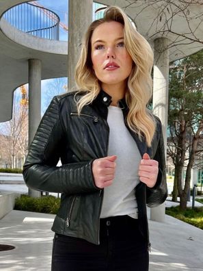 Lederjacke Levinsky Scooty schwarz
