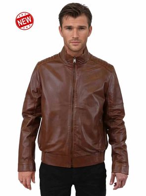 Lederjacke Levinsky Tyson Cognac