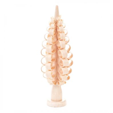 Tischdekoration Spanbaum natur Höhe 120mm NEU Holzbaum Weihnachtsdekoration