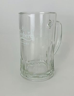 Carlsberg Bier Krug 0,5l - 2er Set / / /ekrug Bierglas Biergläser Gläser Sammler