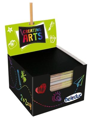 Kindergarten Kratzbilder Creating Arts,200 Stück Vorschule