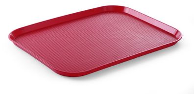Serviertablett, HENDI, Rot, 350x450x(H)20mm