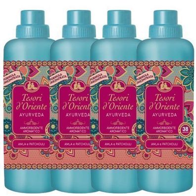 Tesori d'Oriente Ayurveda Spülung 4x 760 ml - Aromatische Pflege aus Italien