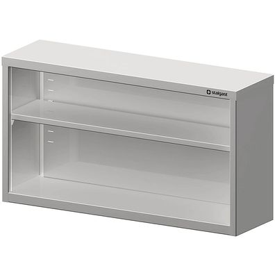 Stalgast Hängeschrank offen, 800x300x600 mm, verschweißt