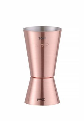 Barmaß 25/50 ml, BarUp, Kupfer, Ø42x(H)86mm