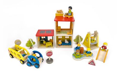 Kindergarten Meine Kleine Welt Stadt Set Vorschule