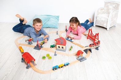 Kindergarten Xxl Eisenbahn-Set, ruppen Set Vorschule