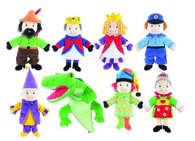 Kindergarten Set Of 8 Puppets Puppetshow Vorschule