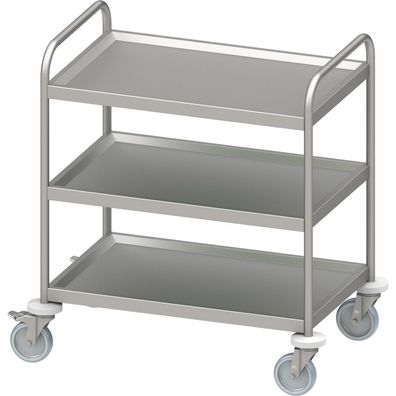 Stalgast Servierwagen PRO mit drei Böden 1100x500x950 mm, verschweißt