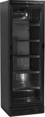 Esta Kühlschrank mit 5 Rosten - 372 Liter, Umluftkühlung, schwarz