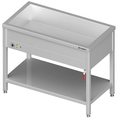 Stalgast Bain-Marie Standgerät mit einem Becken, für 4x GN11410x600x850 mm