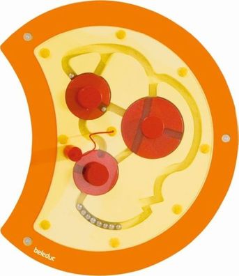 Kindergarten Beleduc Wandspielobjekt Raupe Drehlabyrinth Vorschule