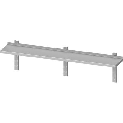 Stalgast Wandbord ECO mit Konsolen und Wandschienen 1600x300x400 mm höhenverstellb