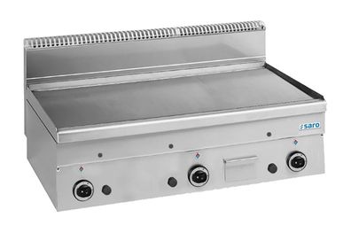 Saro SARO Gasgrillplatte, glatt, Auftisch, 1000x600, GFT106L