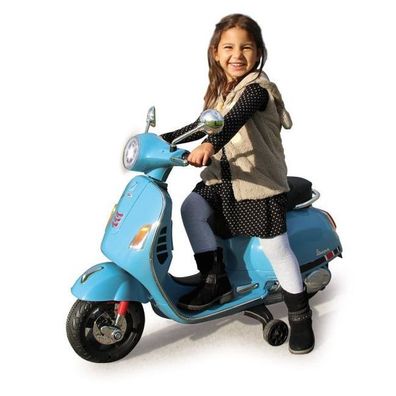 Ride-On Vespa Gts 125 Blau 12V