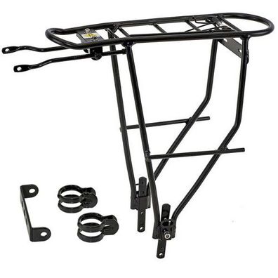 Gepäckträger THINY M-Wave, schwarz, Aluminium, 24-29", schmal