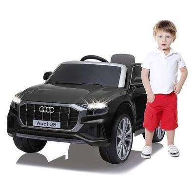 Ride-On Audi Q8 Schwarz 12V